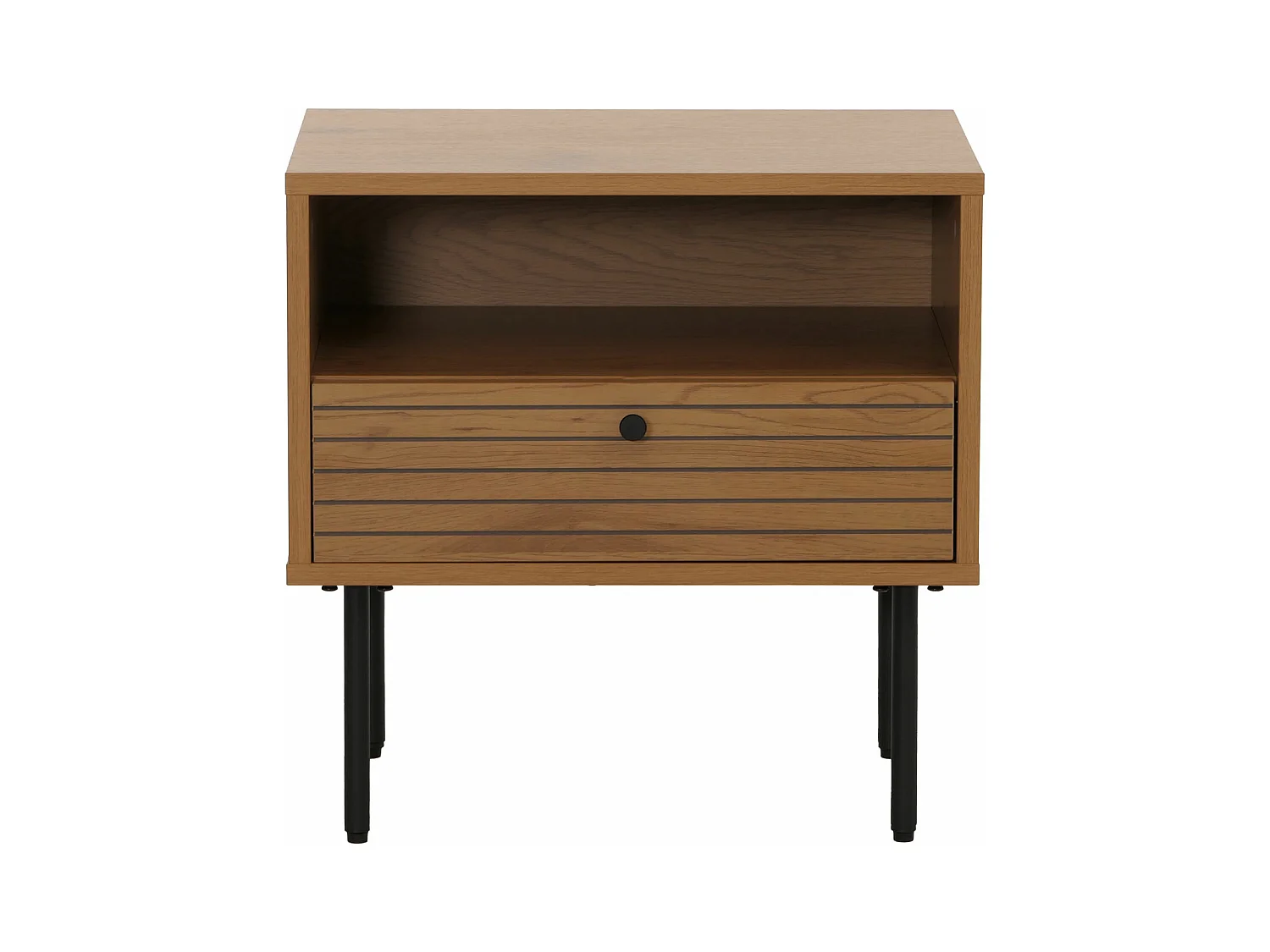 Table de chevet MCW-N78,  naturel