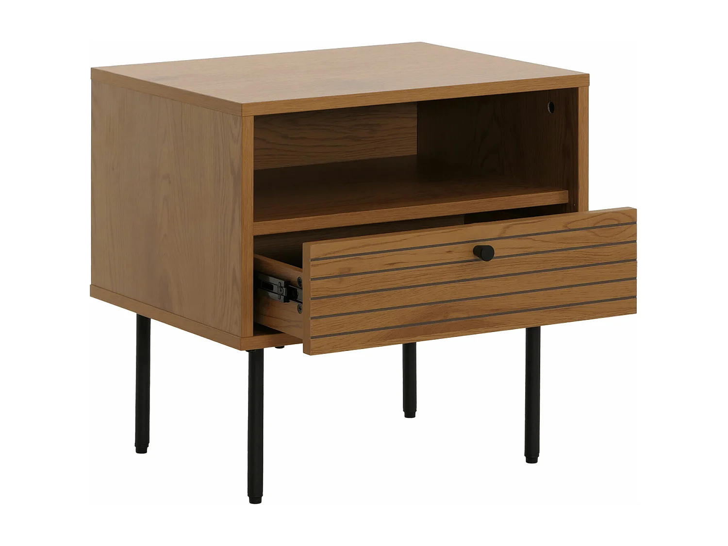 Table de chevet MCW-N78,  naturel