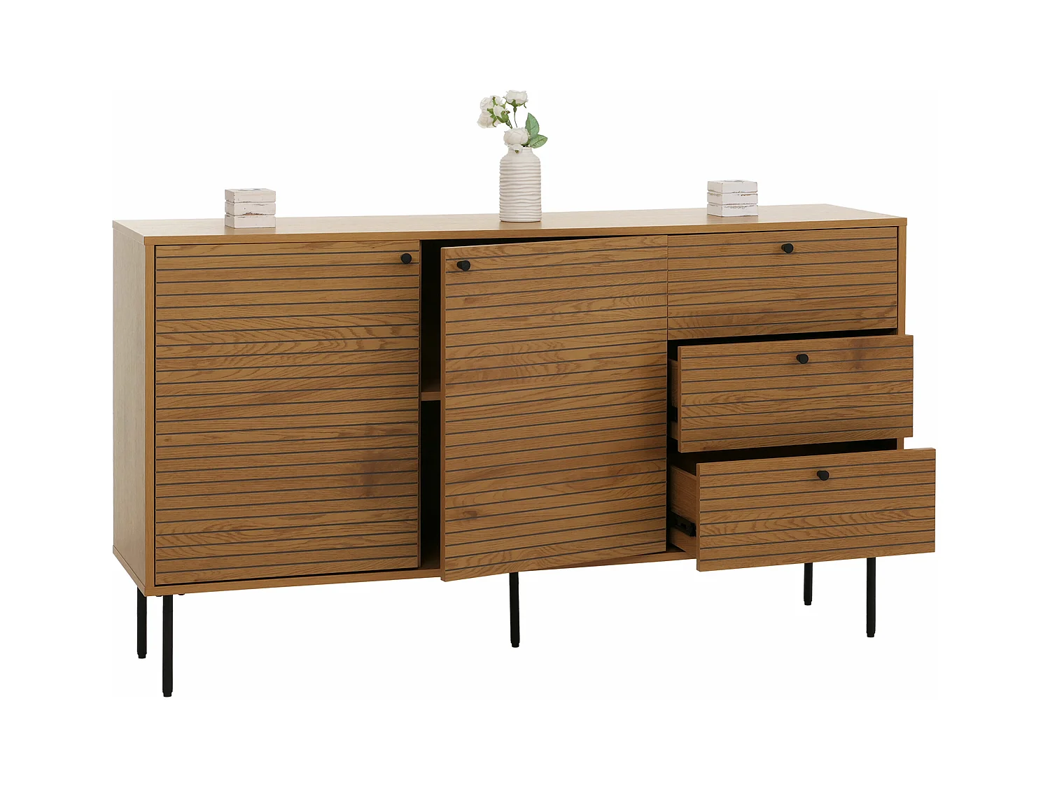 Commode MCW-N78,  naturel