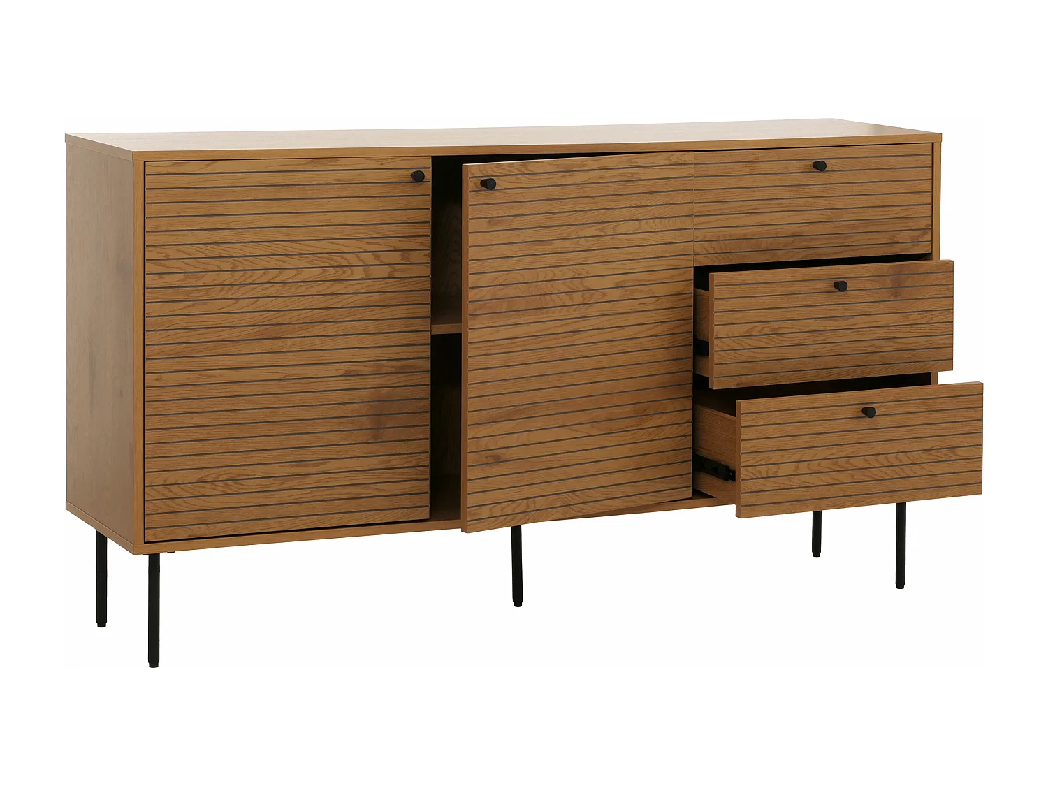 Commode MCW-N78,  naturel