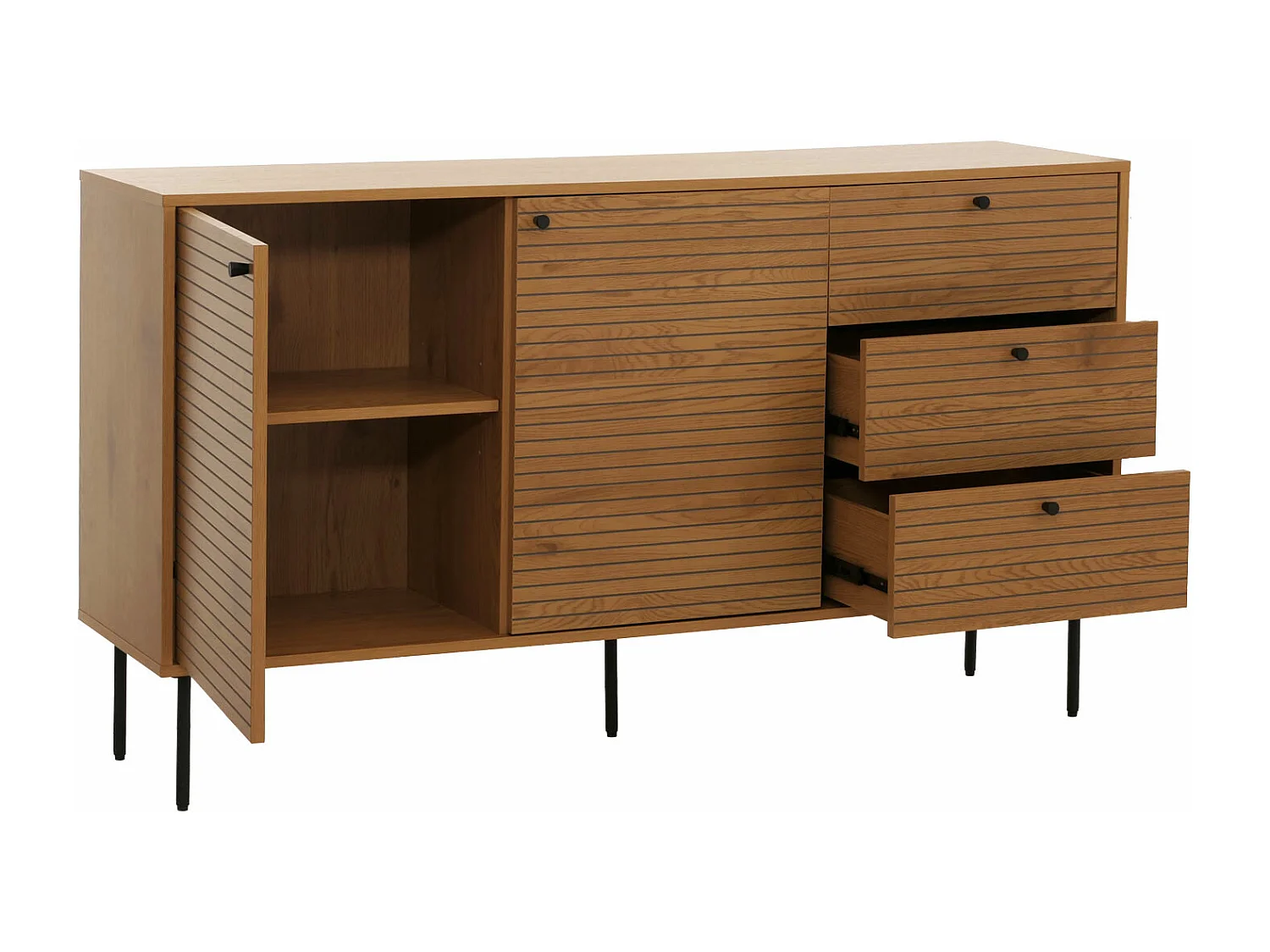 Commode MCW-N78,  naturel