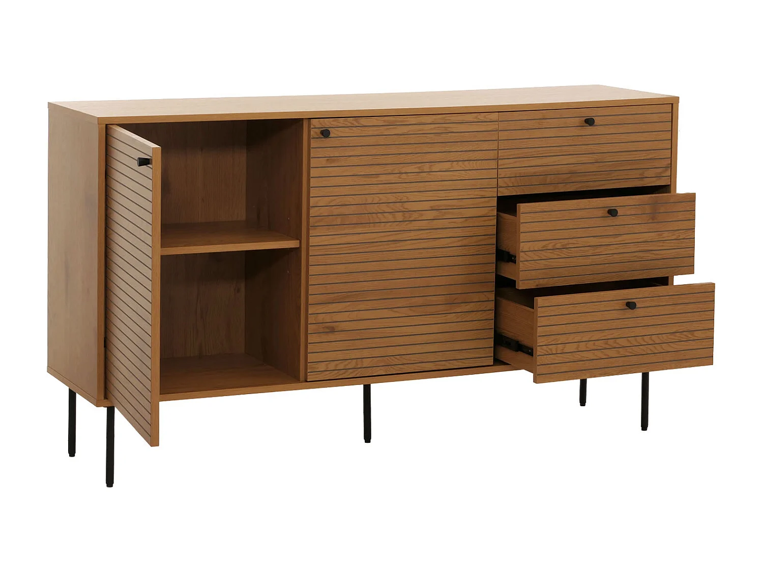 Commode MCW-N78,  naturel