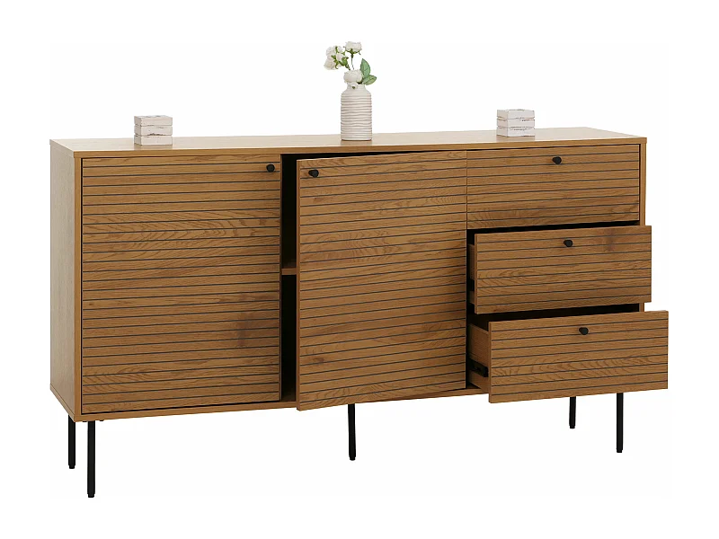 Commode MCW-N78,  naturel