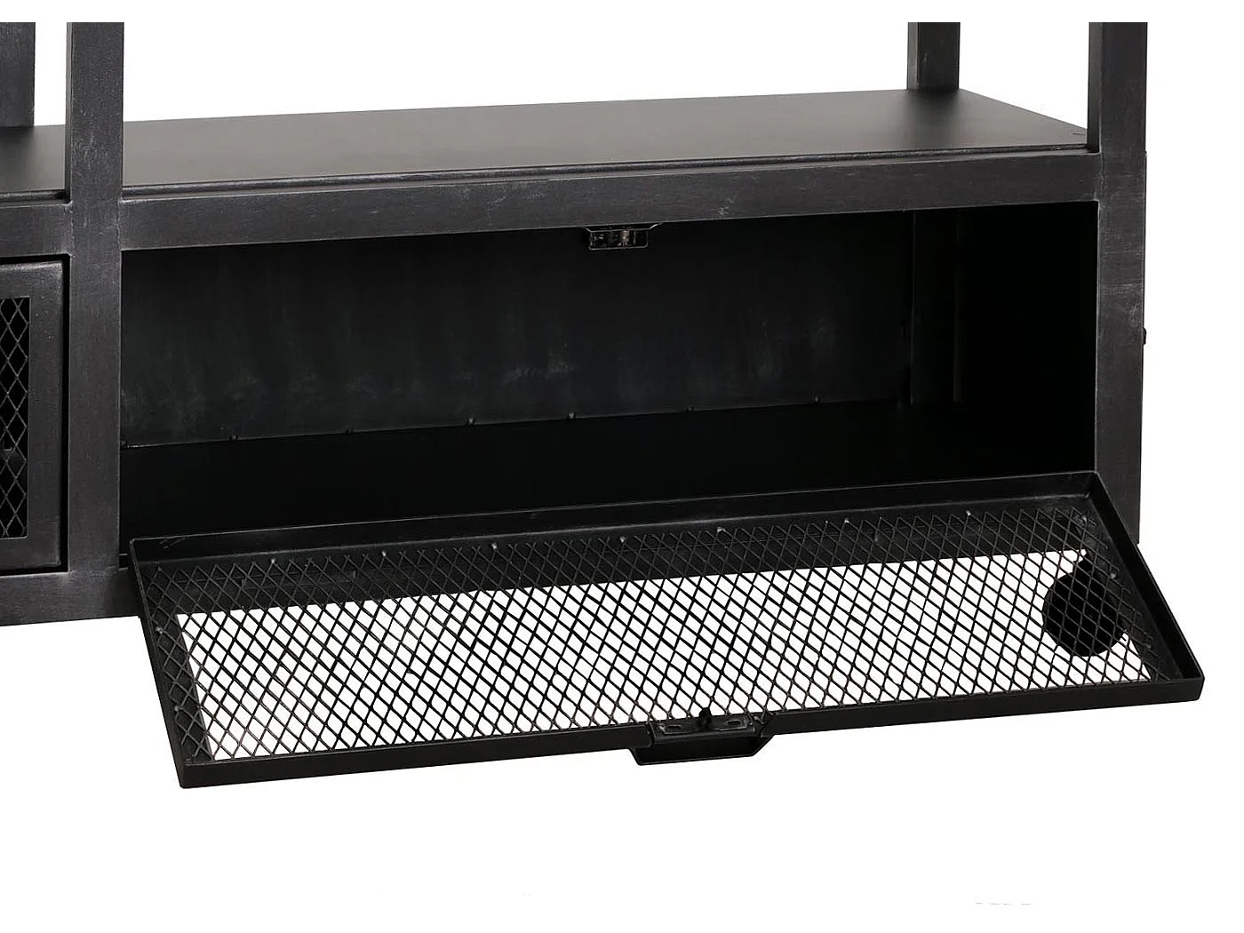 Table basse MCW-N28,  noir, naturel