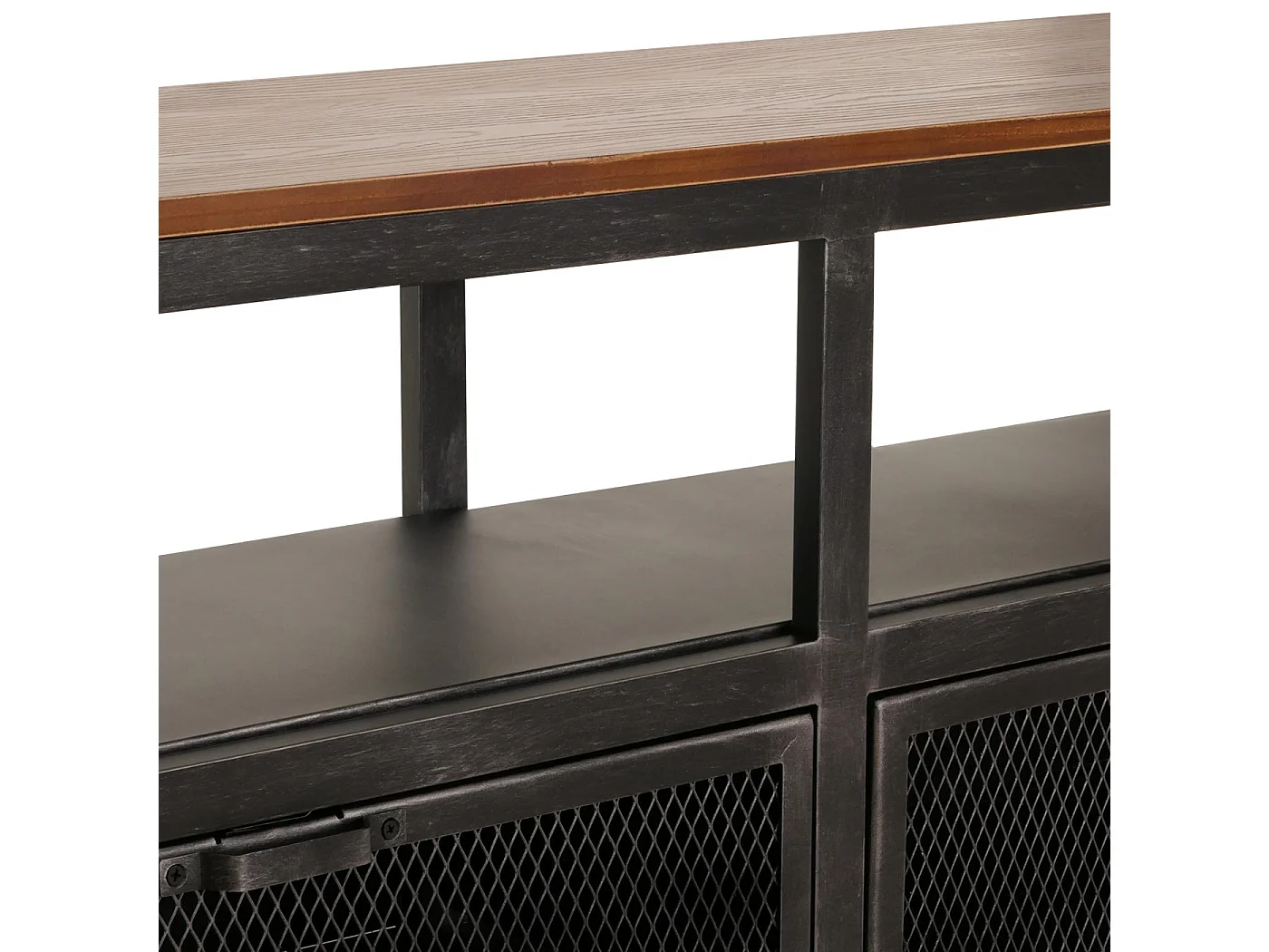 Table basse MCW-N28,  noir, marron