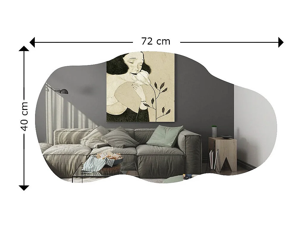 Spiegel Baby 72x40 cm