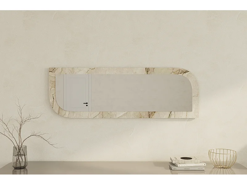 Spiegel Radiance Granit Optik 40x120cm