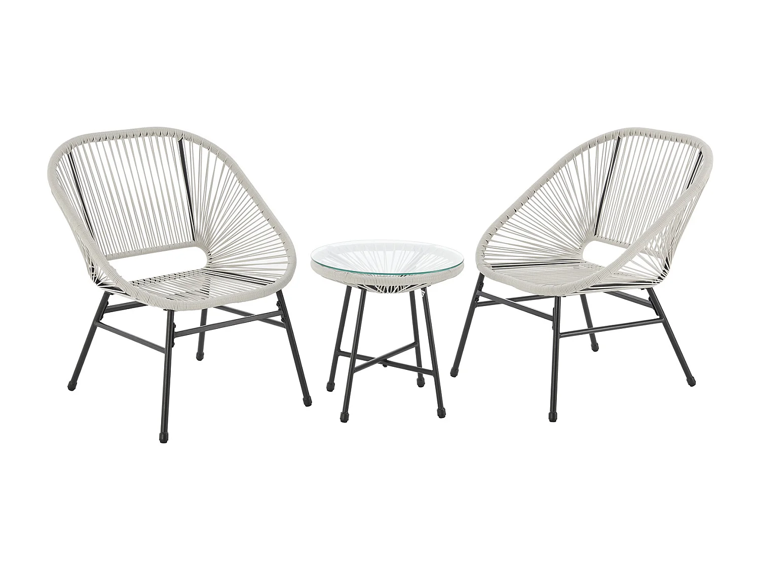 Meuble de balcon 3 pièces