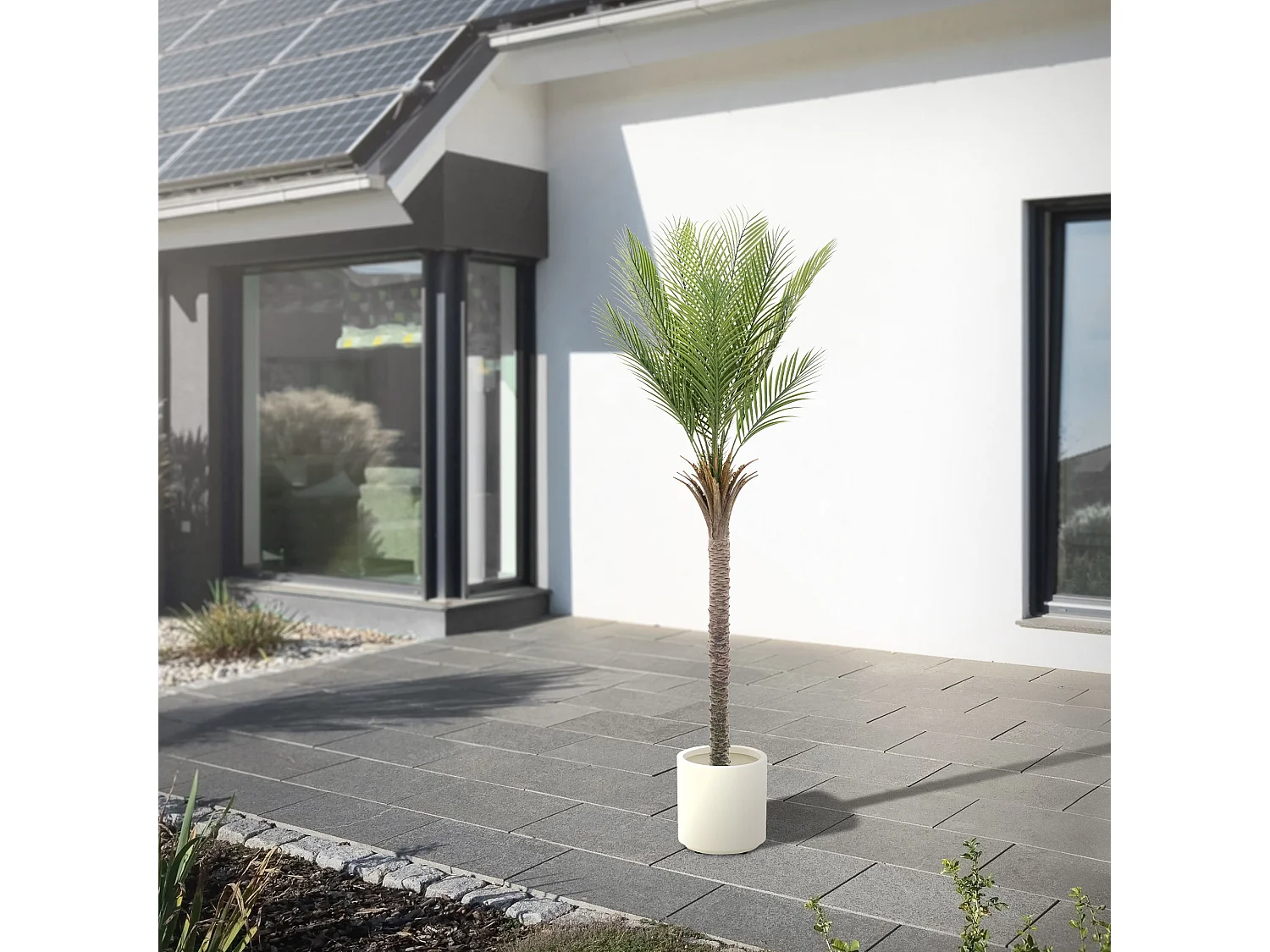 Palmier artificiel 180 cm, Plante artificielle grande, Palmier tropical artificiel, Plante artificielle,  Plant Deko