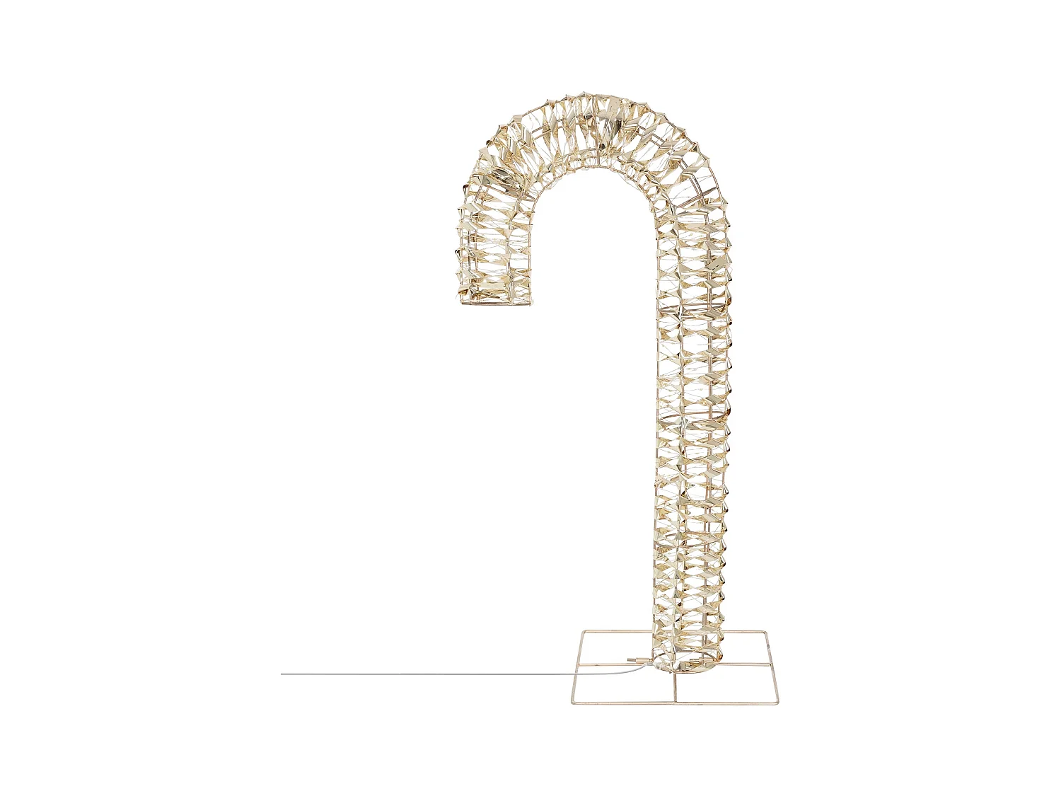 LED canne à sucre éclairage de Noël minuterie décoration Noël IP44 blanc chaud