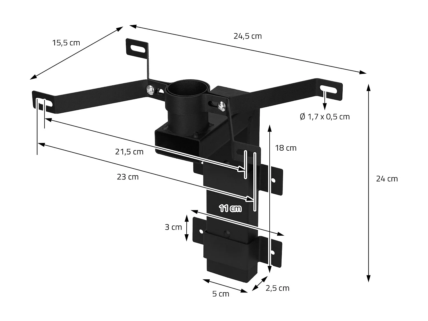 Buzón de pared con diseño de estilo americano, buzón de correos de EE. UU.