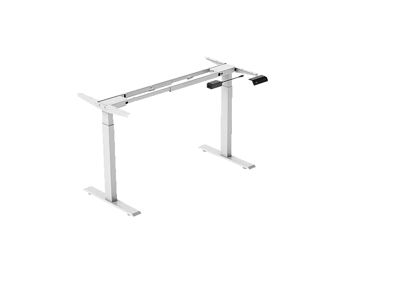 Höhenverstellbarer Stehschreibtisch für das Home Office, Dualmotoren, 58x180cm elektrischer Stehcomputer-Schreibtisch mit 4 Speicherpräferenzen