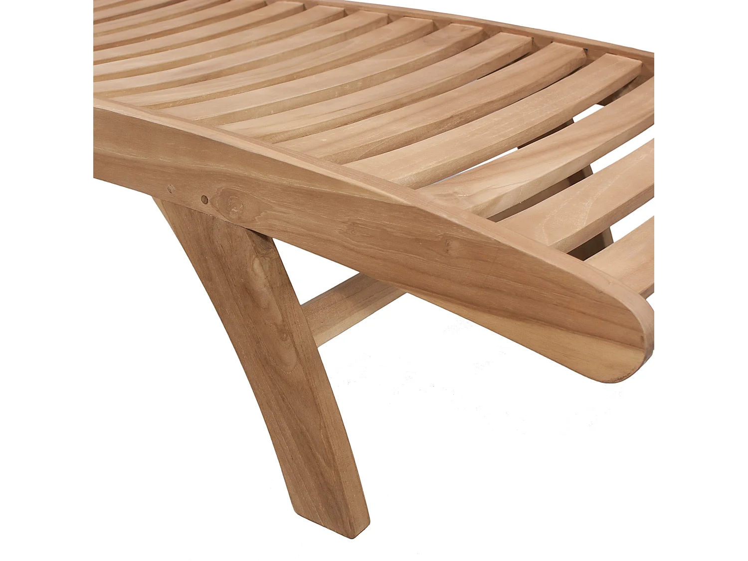 Lettino prendisole in teak Horrison