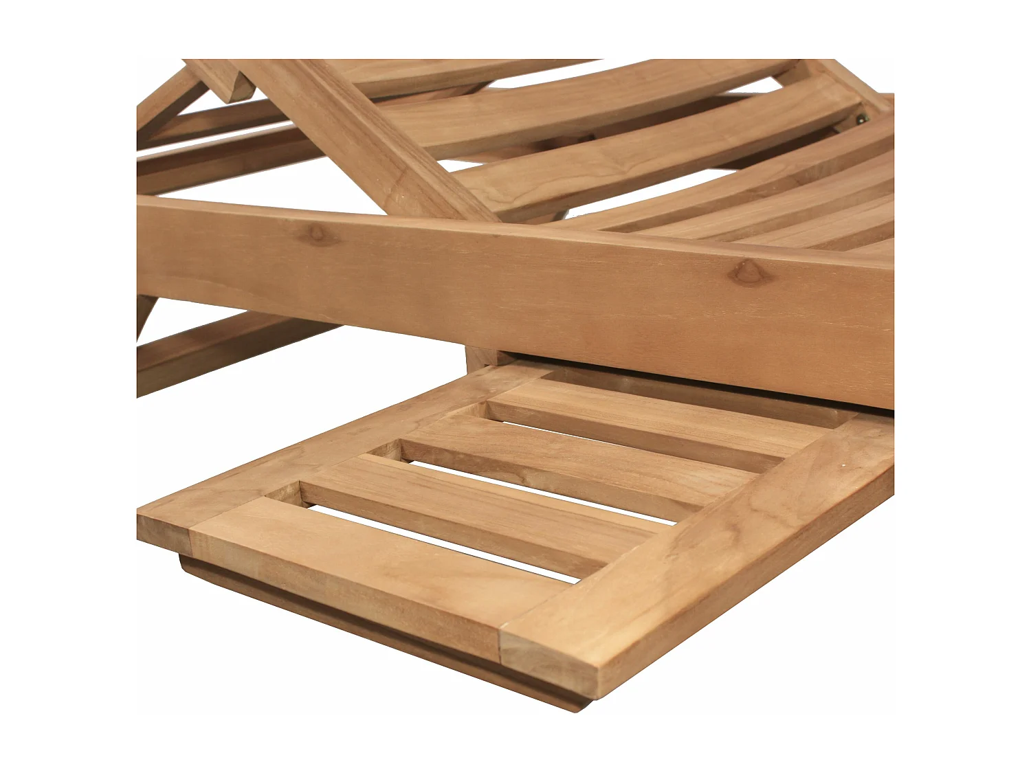 Lettino prendisole in teak Horrison