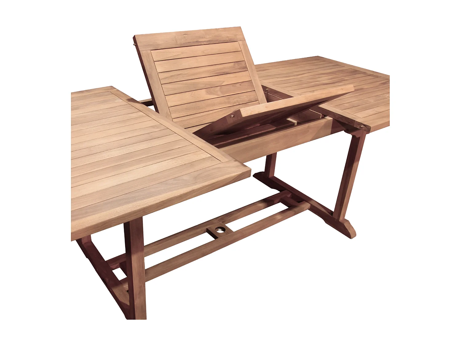 Tavolo allungabile in teak