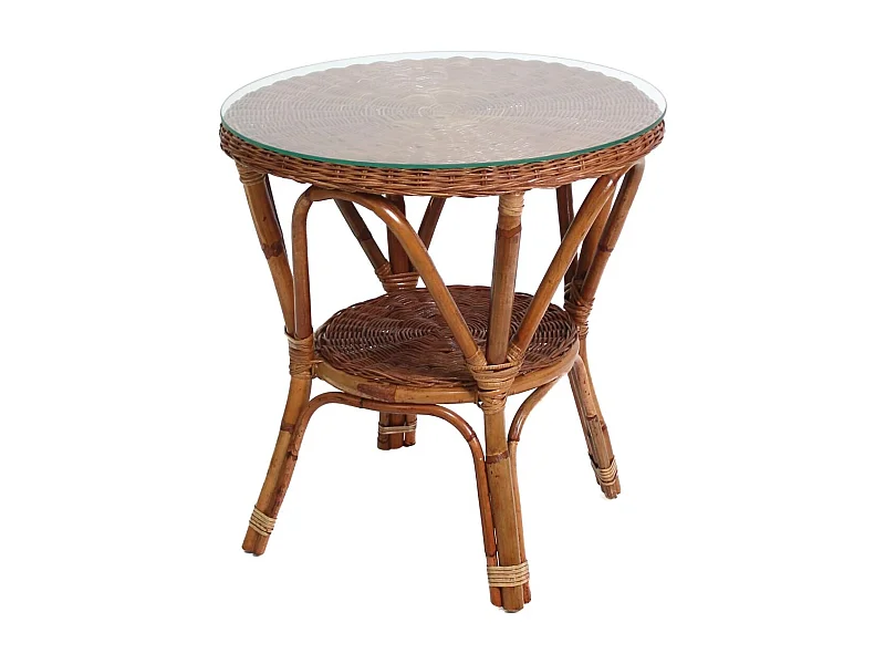 Tavolino rotondo in pulut Kim
