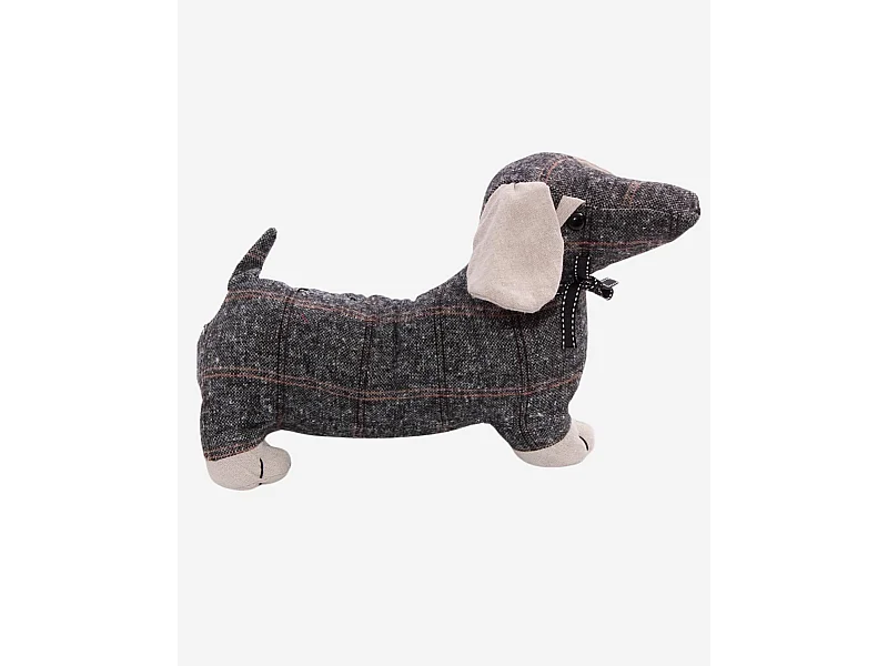 Fermaporta in stoffa bassotto