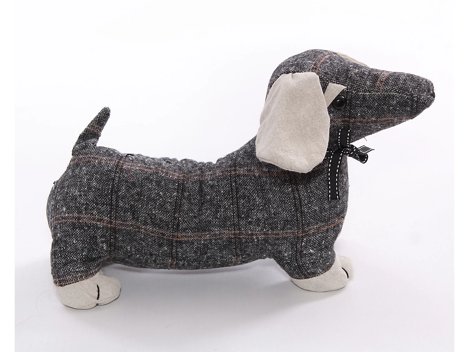 Fermaporta in stoffa bassotto