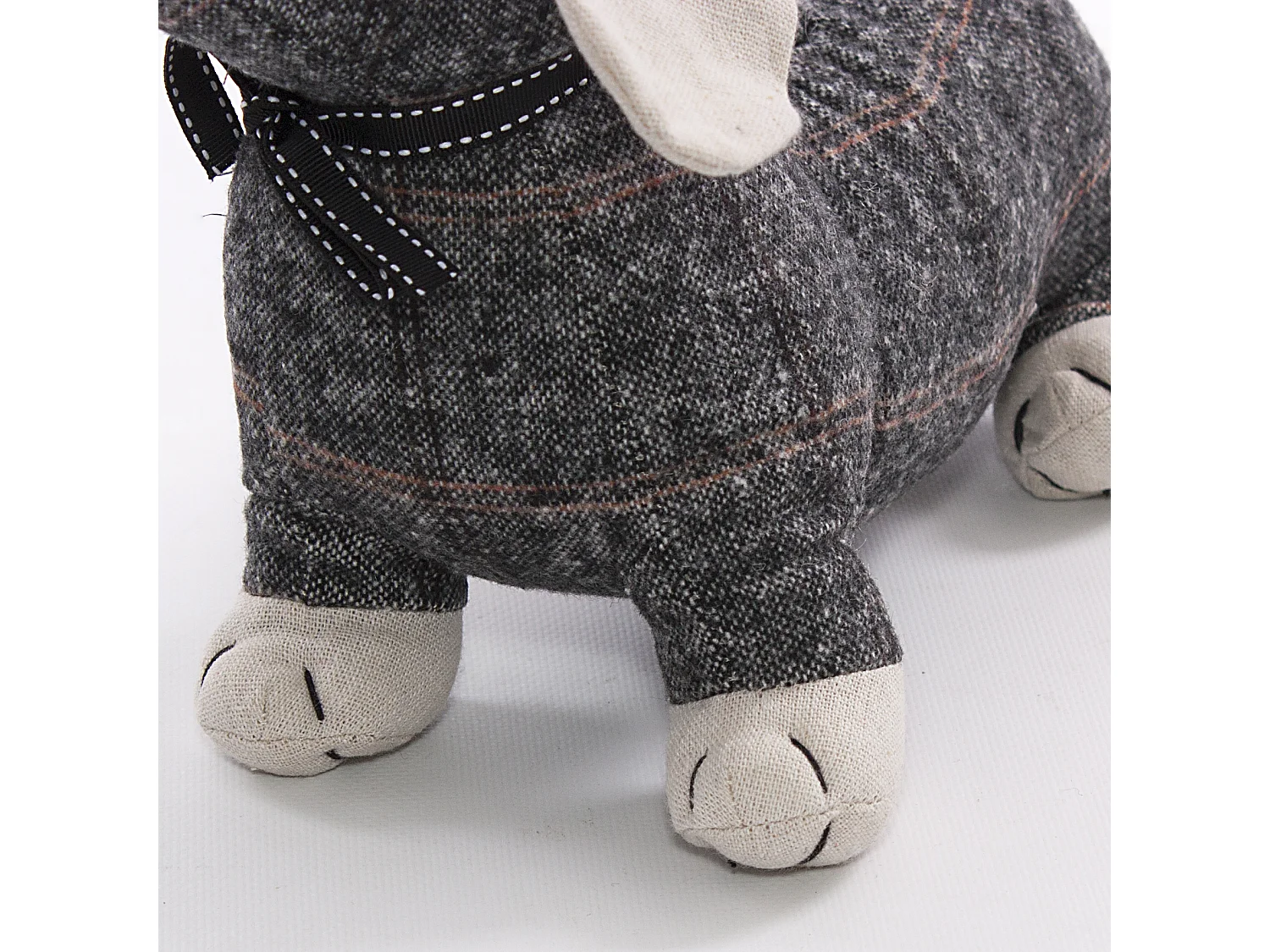 Fermaporta in stoffa bassotto