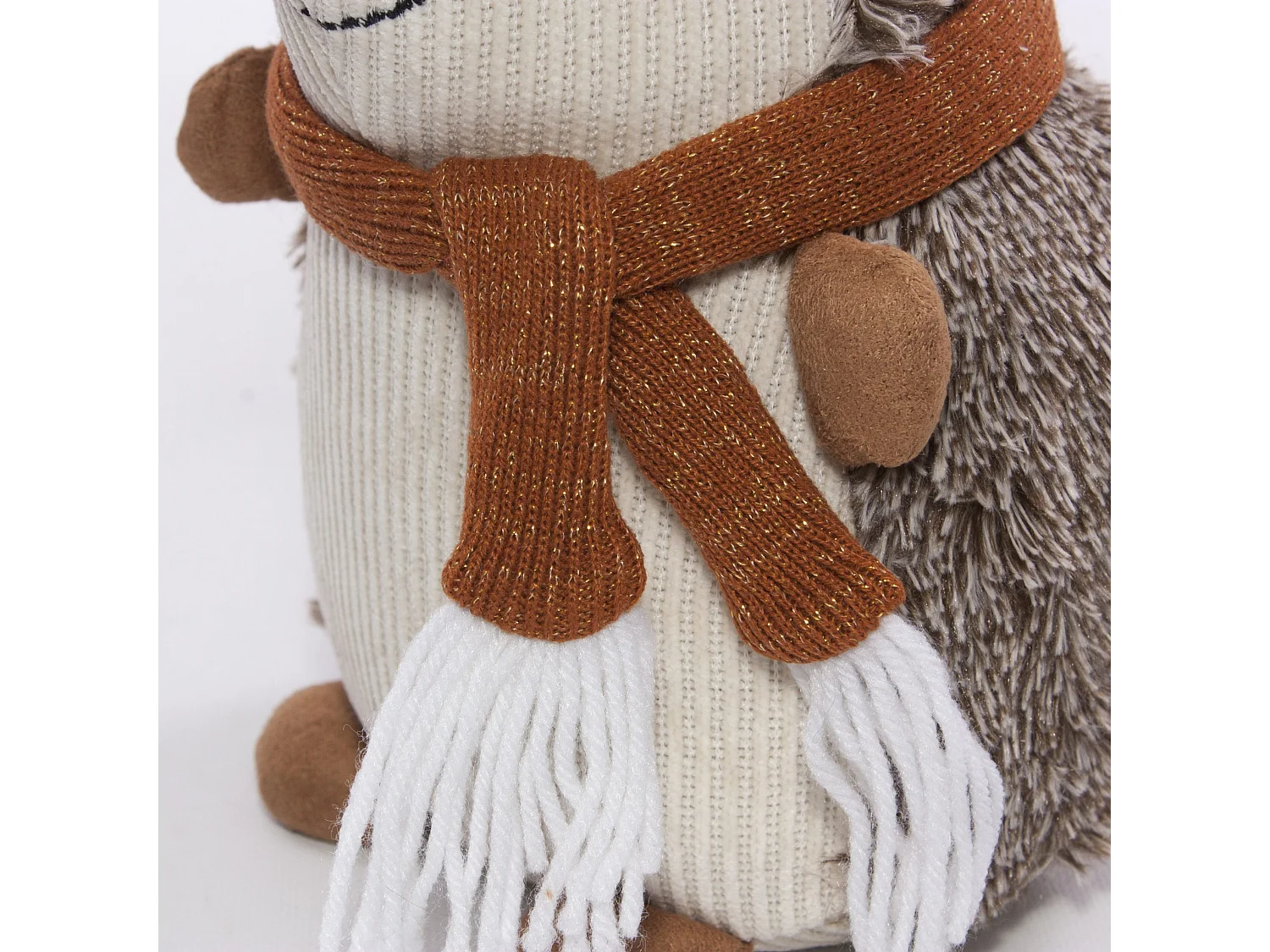 Fermaporta in stoffa riccio