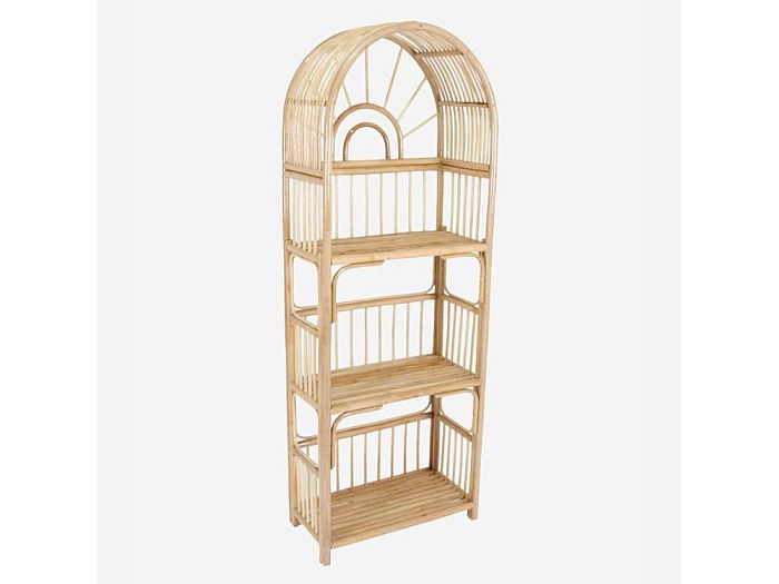 Libreria in rattan