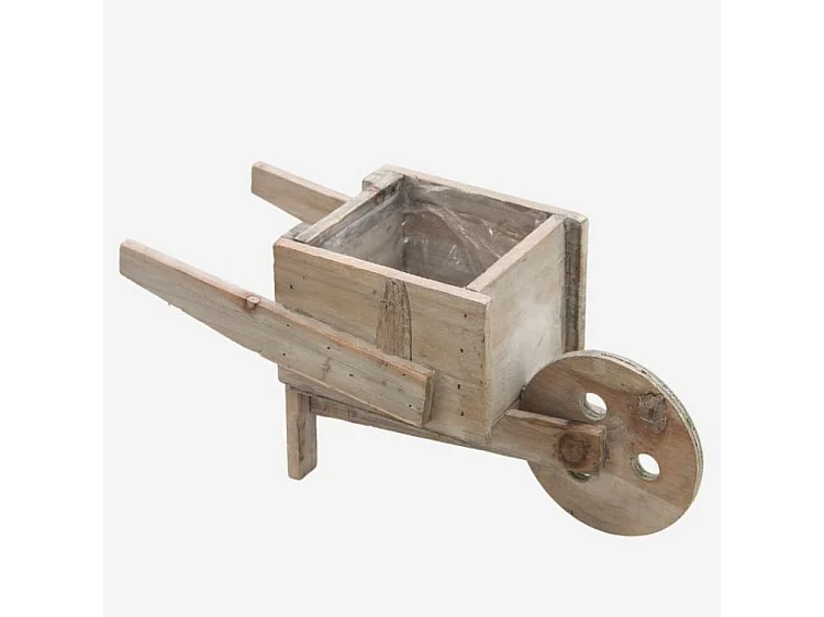 Portavaso piccola carriola