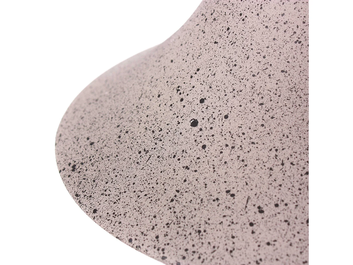 Lampada in ceramica sagomata grigia