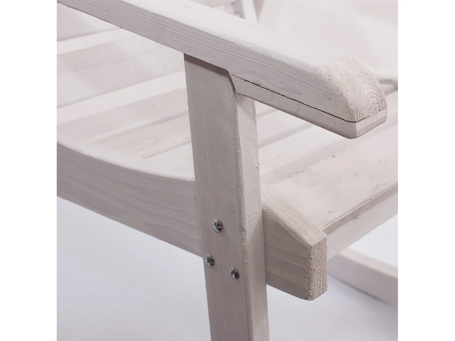 Sedia a dondolo in abete