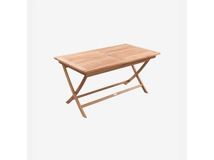 Tavolo pieghevole in teak