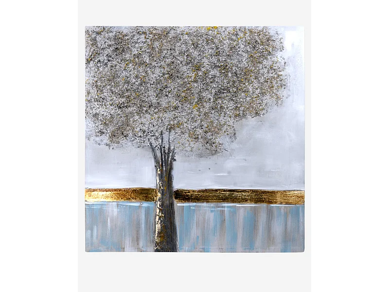 Quadro dipinto albero