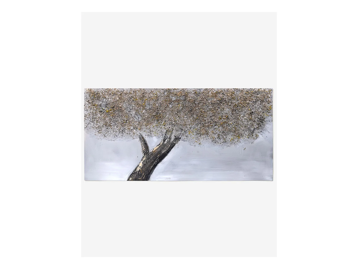 Quadro dipinto chioma albero