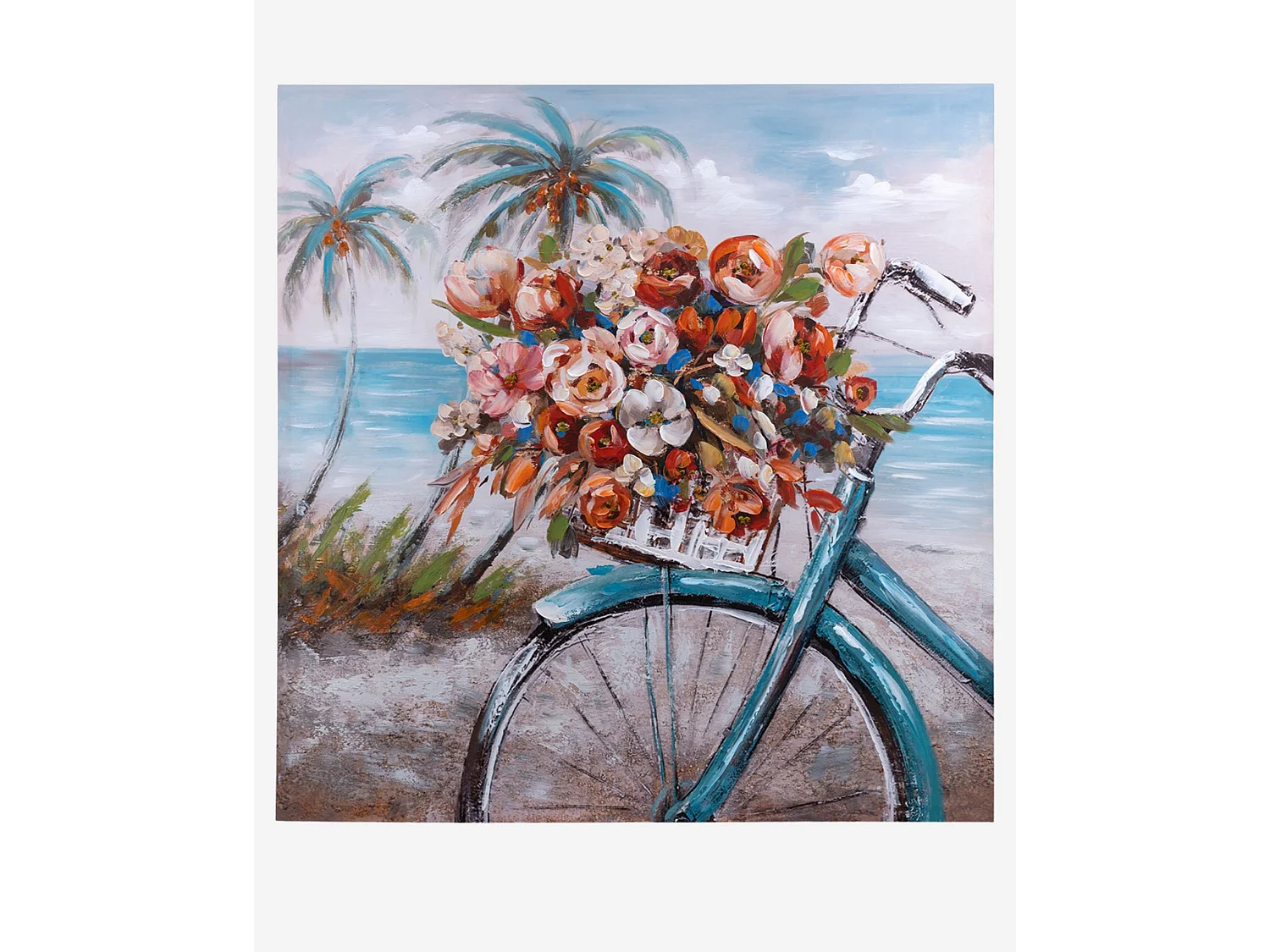 Quadro dipinto bicicletta