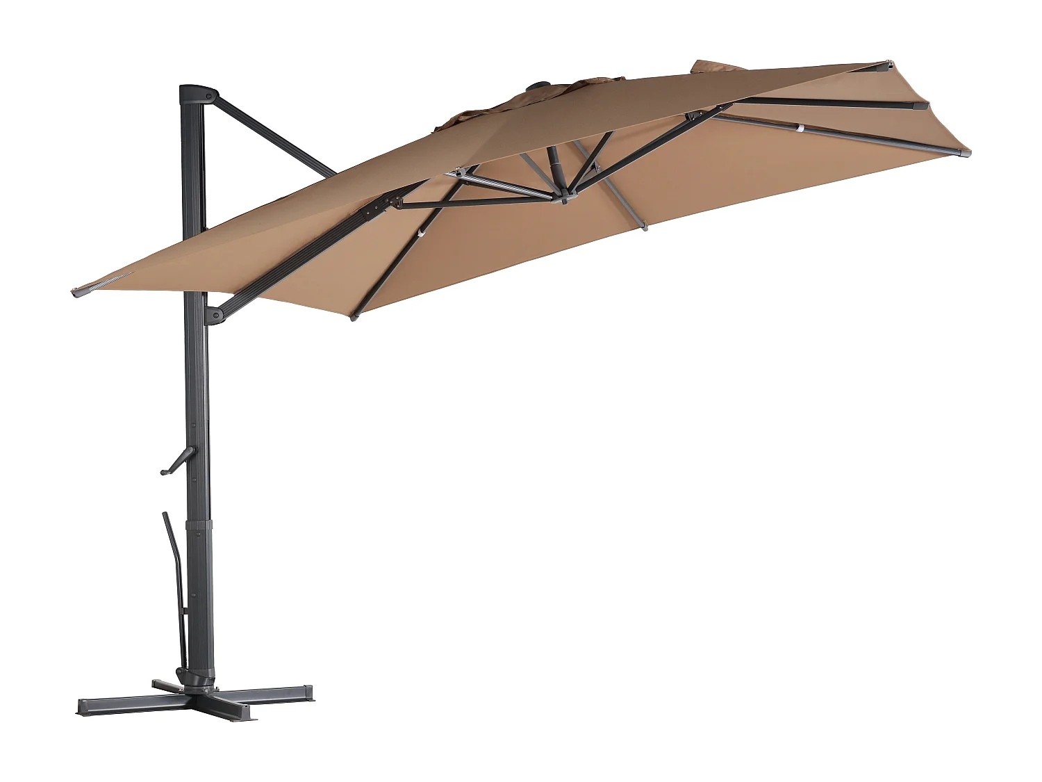 Ombrellone 3X4 con palo laterale