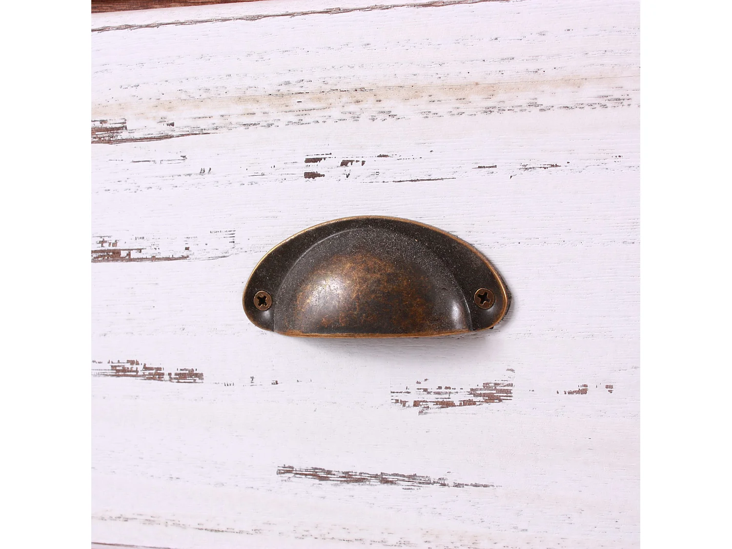 Comò bicolor in paulownia