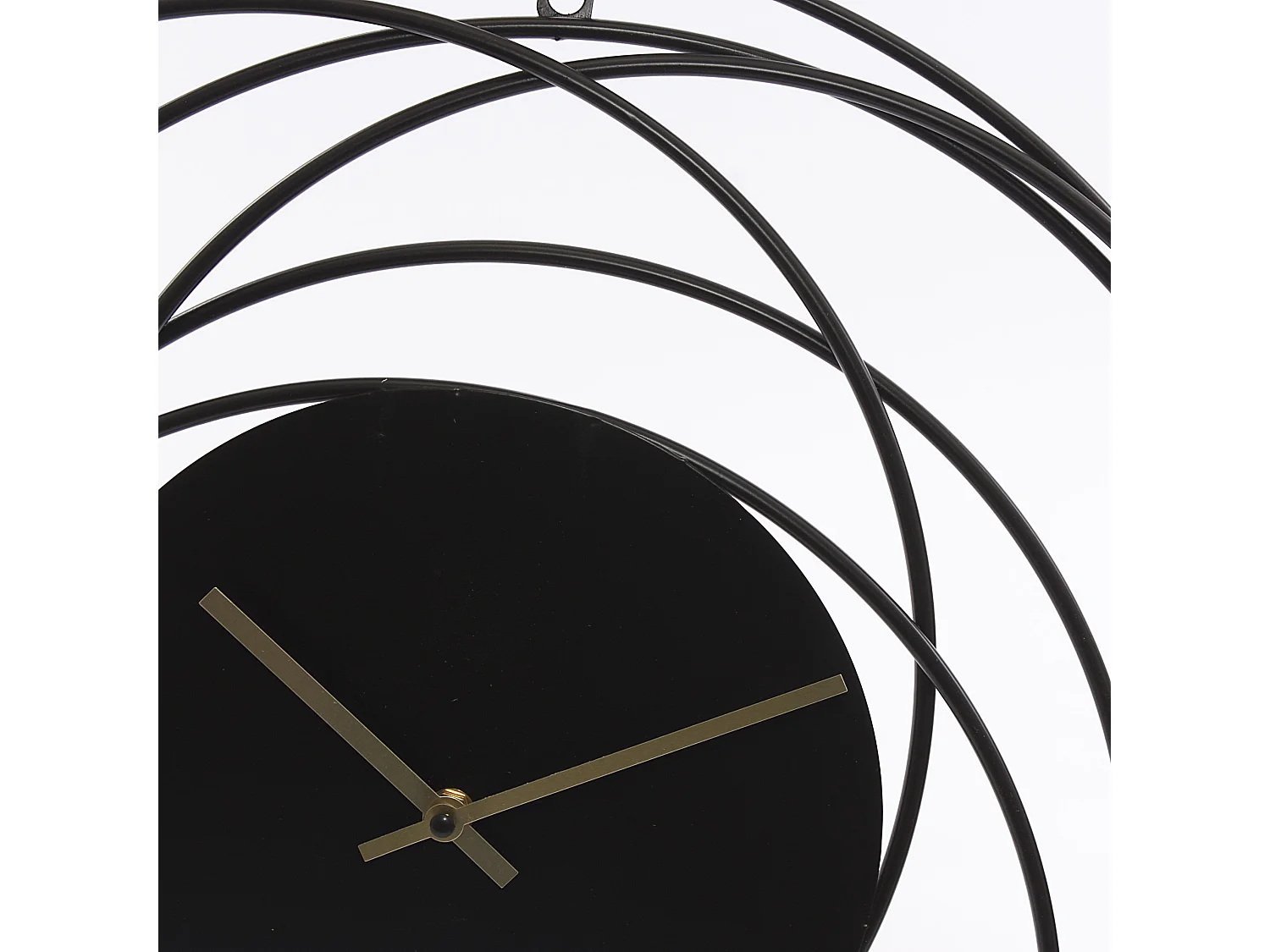 Orologio in metallo nero