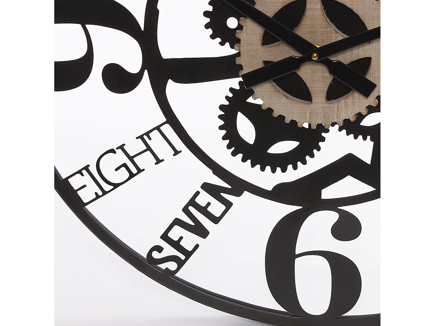 Orologio in metallo ingranaggi