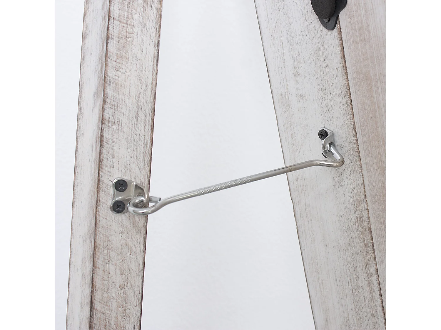 Specchio in mango con appoggio