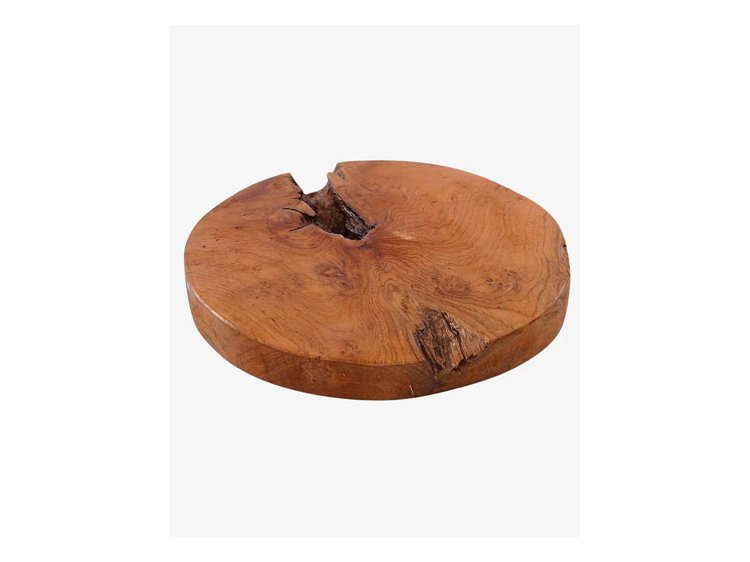 Tagliere rotondo in teak Ø30