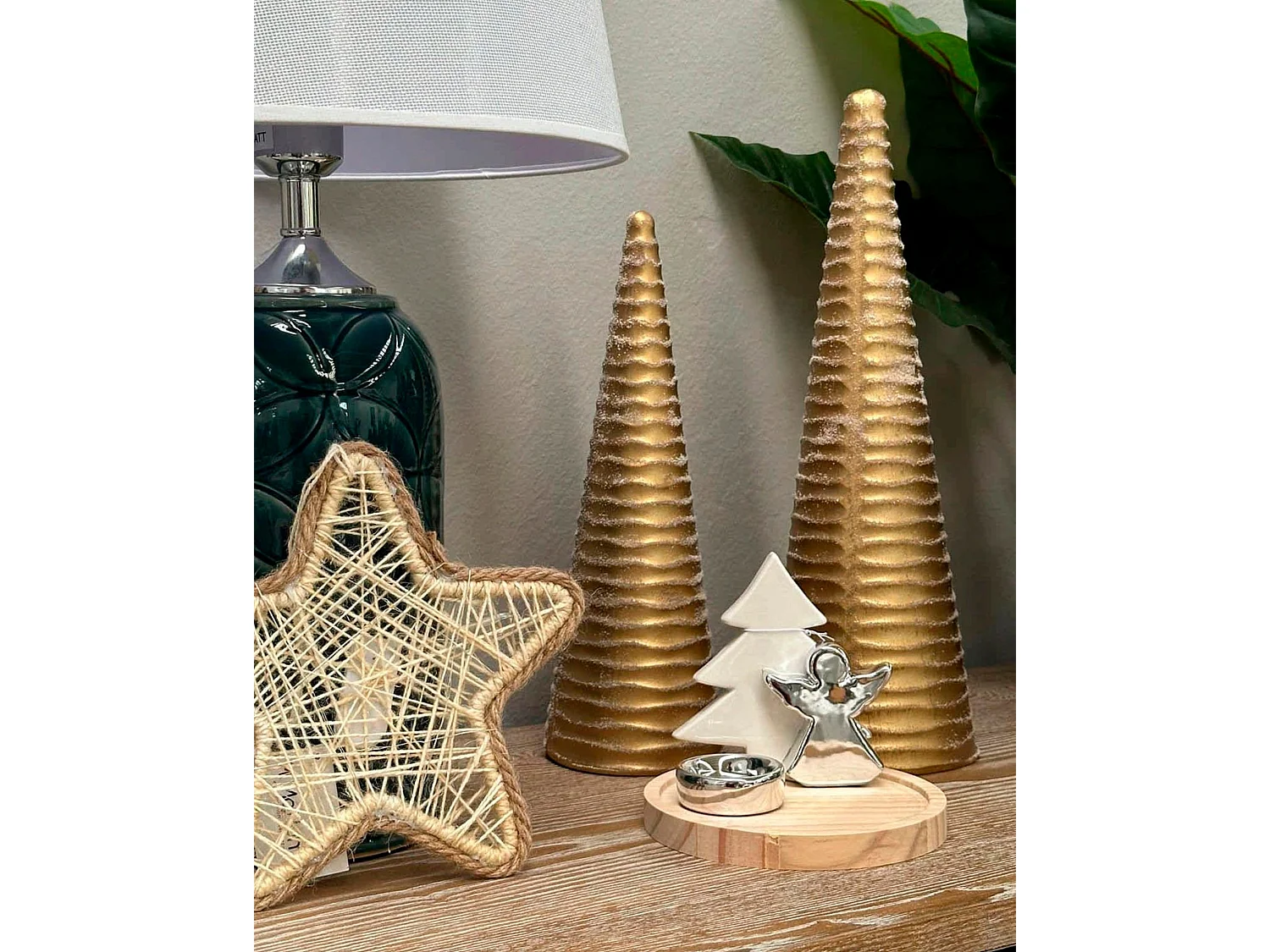 Albero dorato in resina Ø12,5XH40