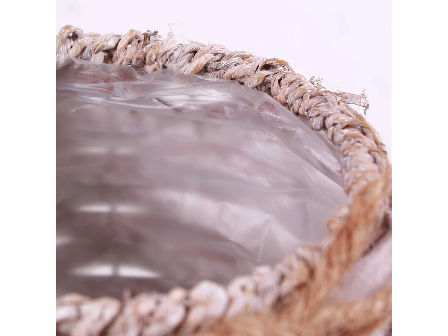 Portavaso in pioppo e metallo