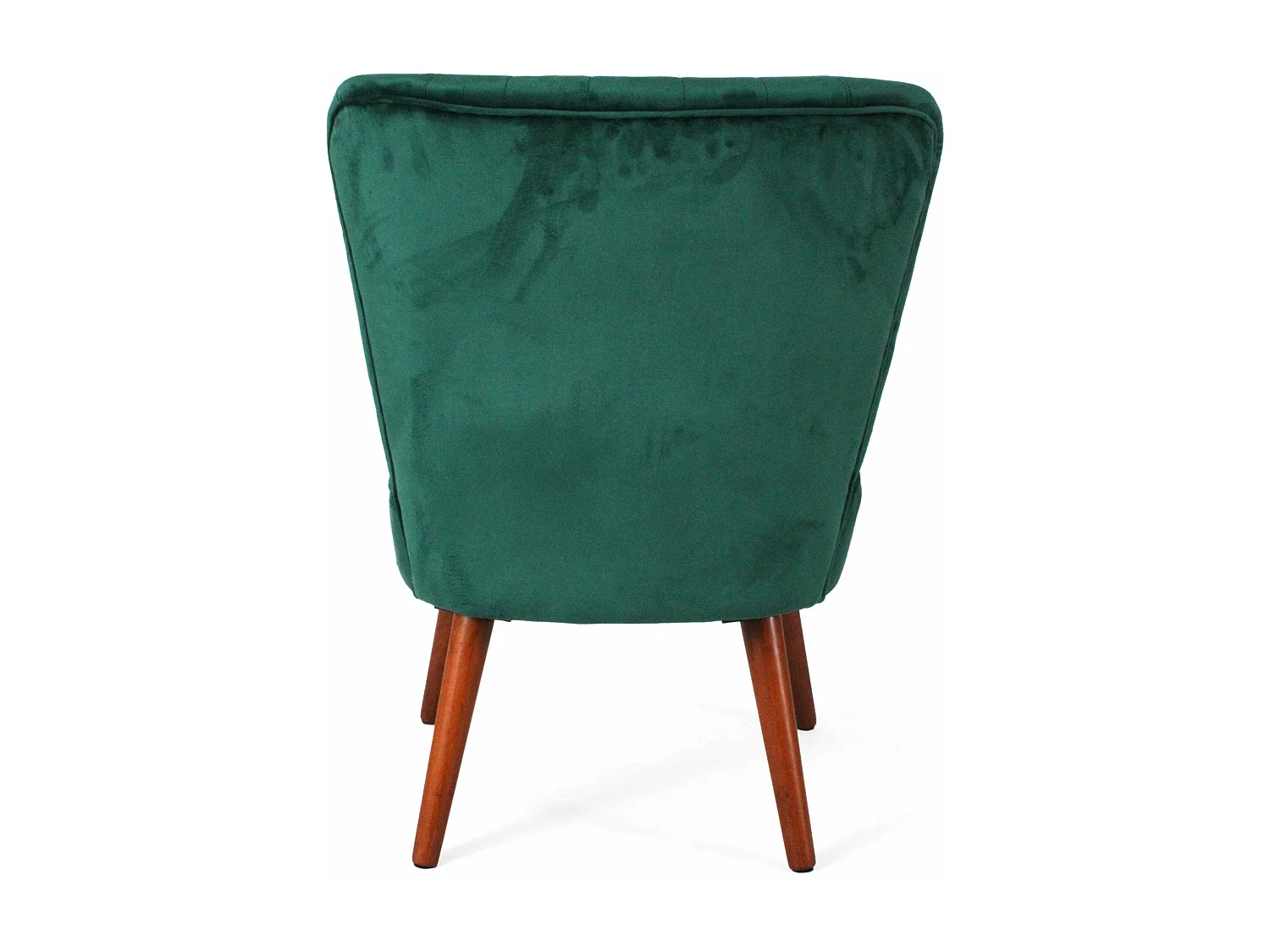 Poltrona in velluto verde