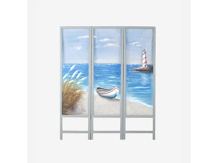 Paravento 3 ante in abete