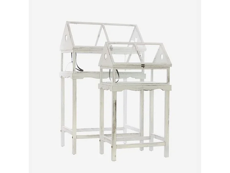 Serra in abete bianco in set di 2