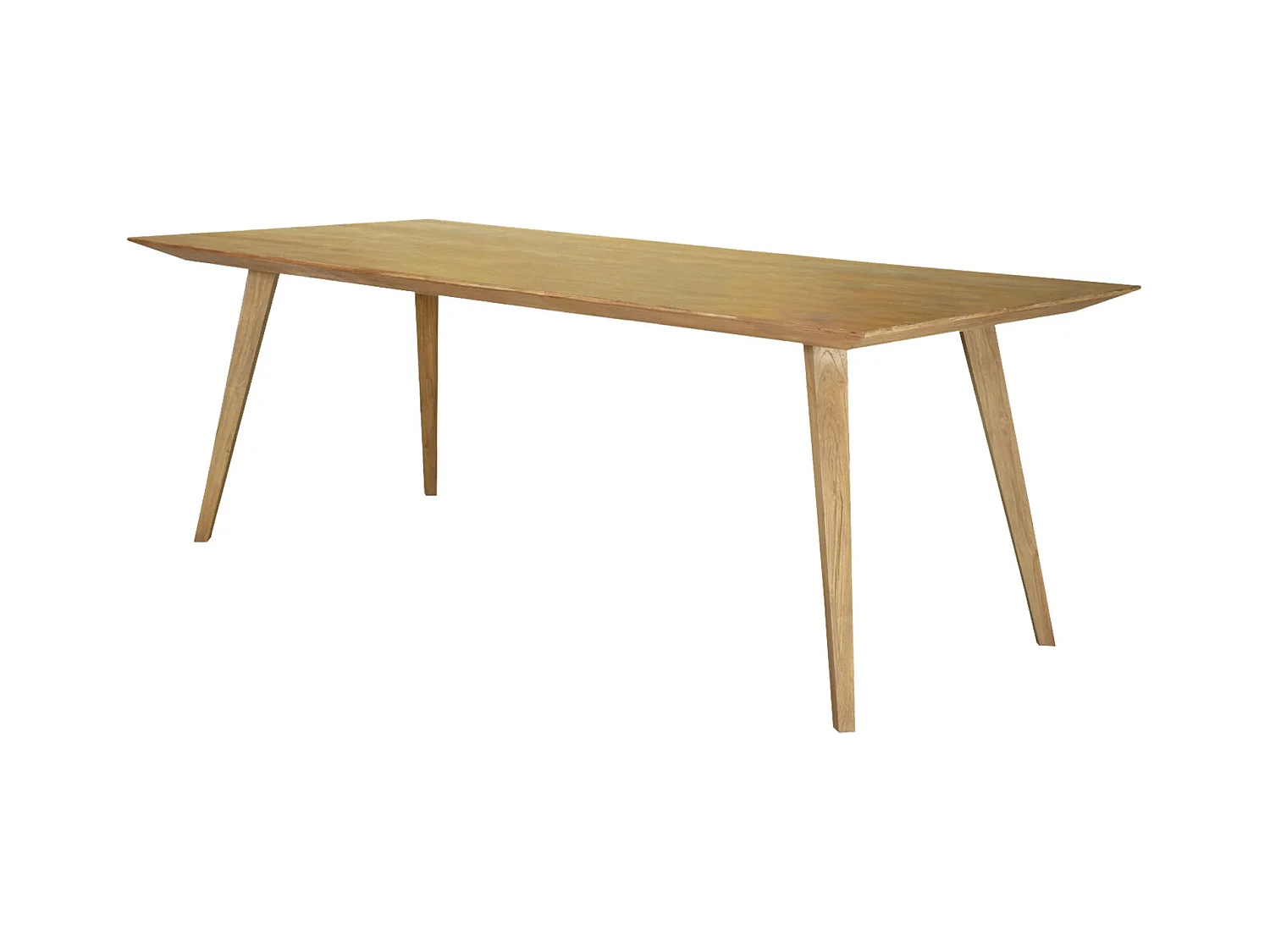 KKOPEN-Mesa de comedor 8/10 personas 220 cm teca reciclada