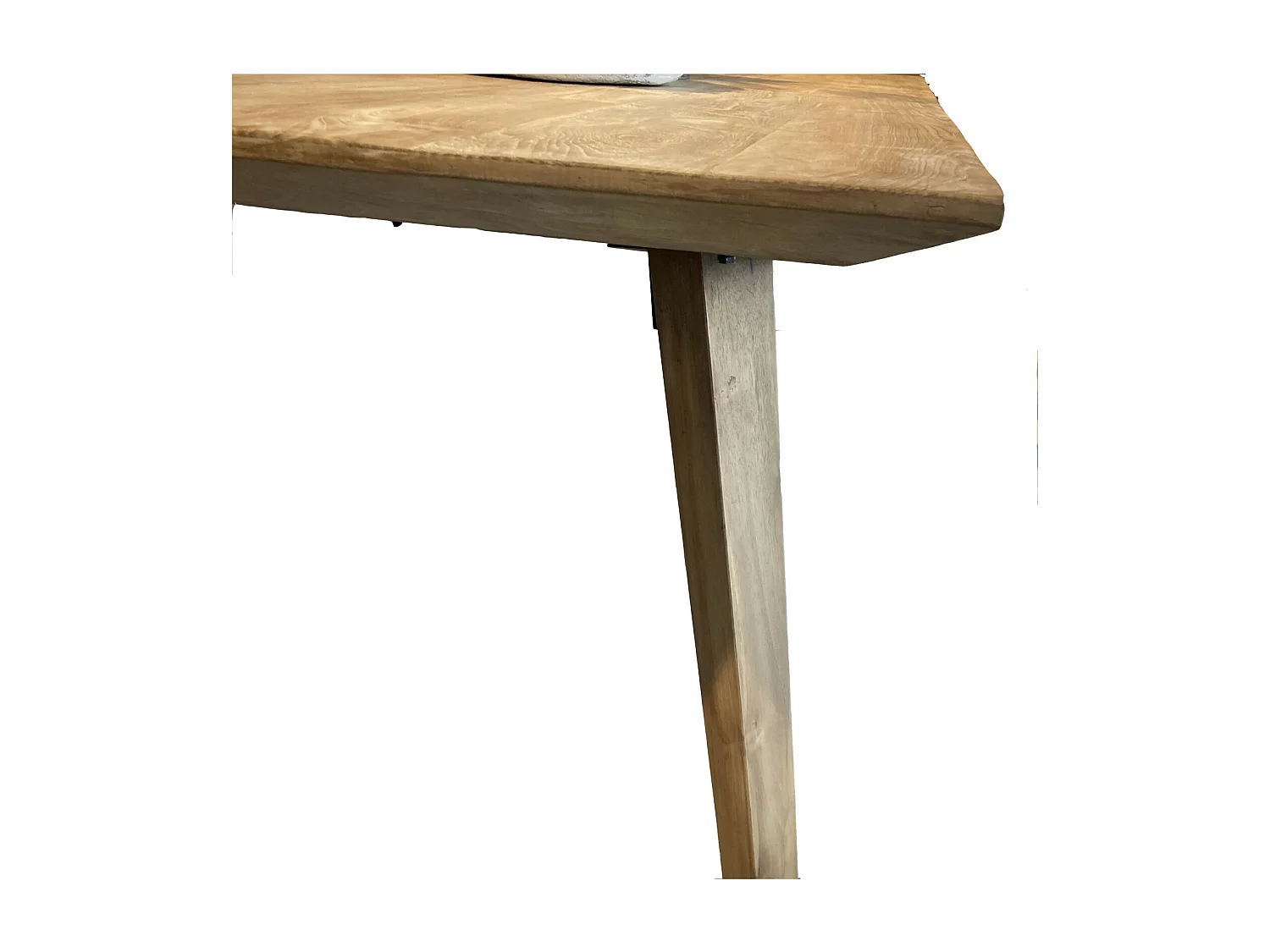 KKOPEN-Mesa de comedor 8/10 personas 220 cm teca reciclada