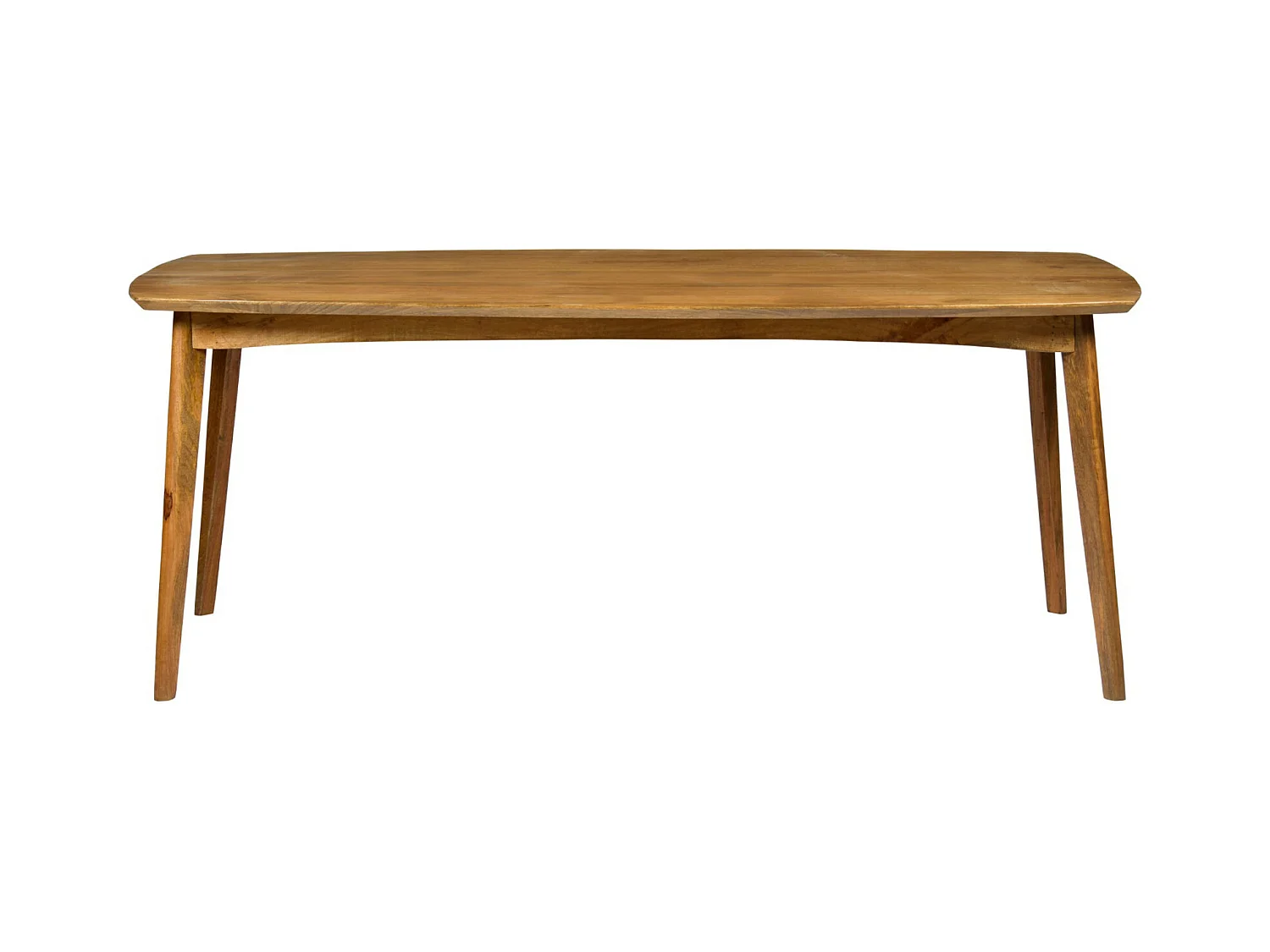 GEDEON-Mesa de comedor vintage 8/10 personas 220 cm madera