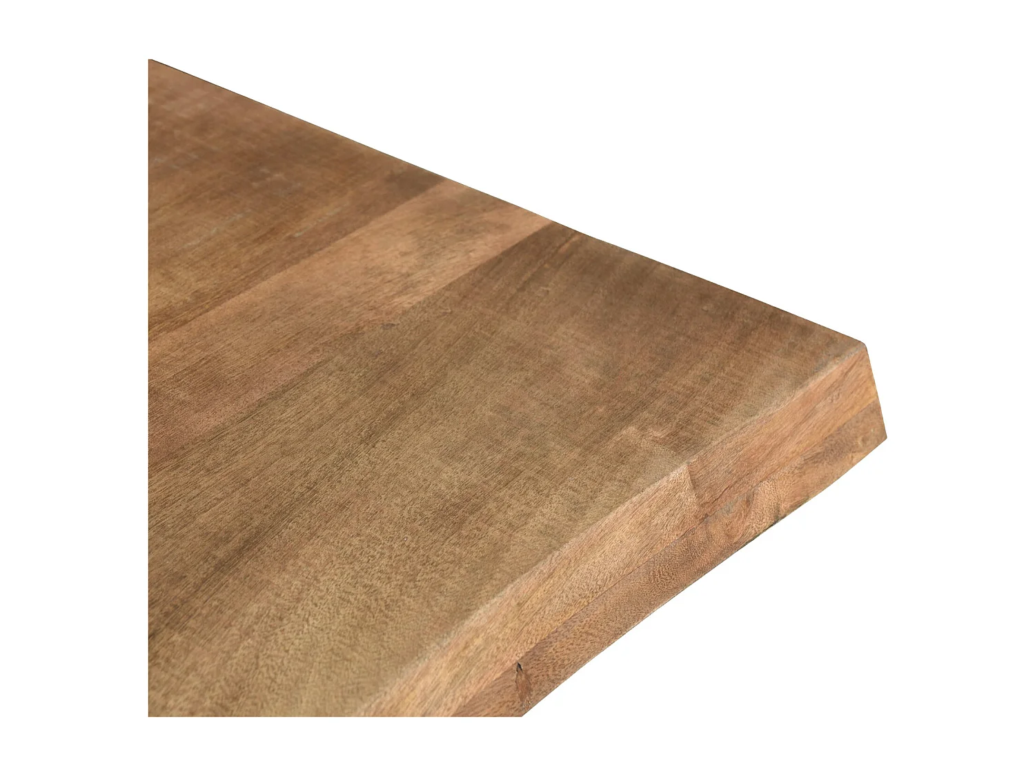 MANAUS-Mesa de comedor 6/8 personas 180 cm bordes sin tratar