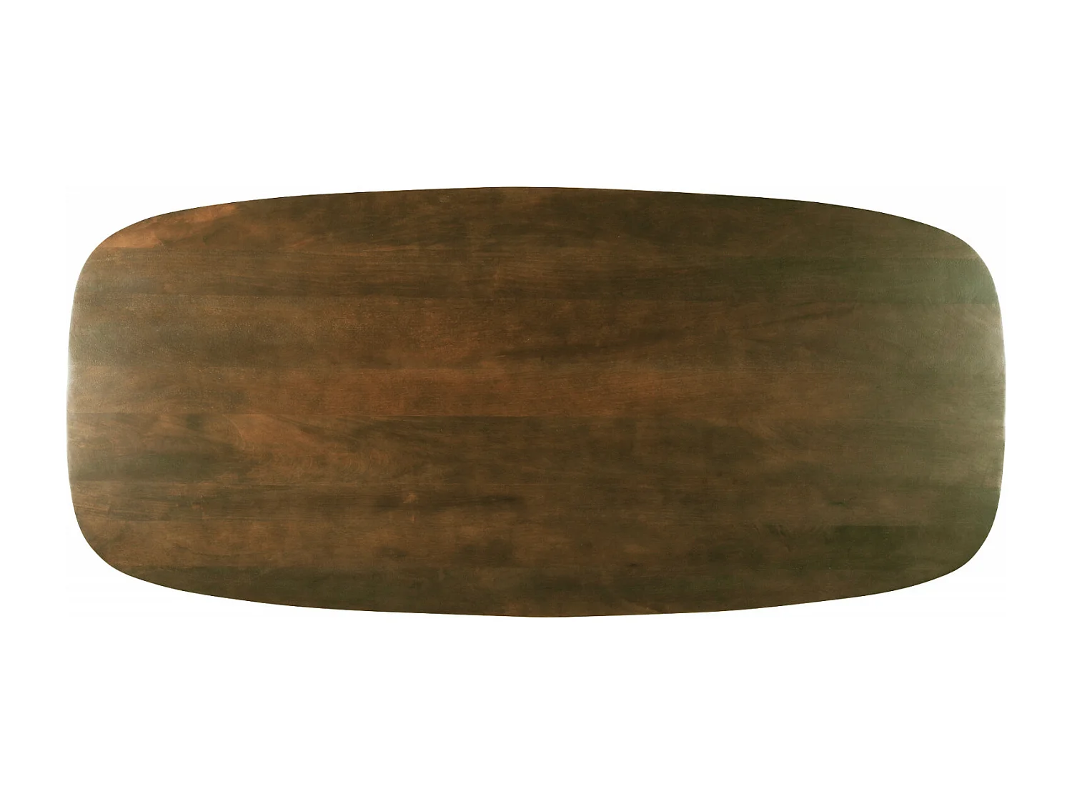 SKAGEN-Mesa de comedor 8/10 personas 210 cm en madera marrón