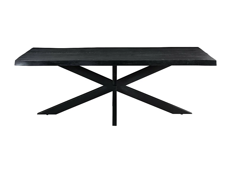 UZES-Table à manger 8/10 personnes 220 cm chants bruts de sciage