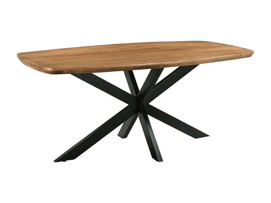 SKAGEN-Table à manger 10 personnes 230 cm en bois massif